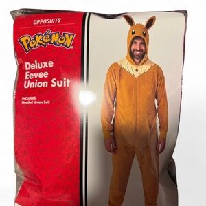 Pokemon Eevee Deluxe Adult unisex Costume in Brown